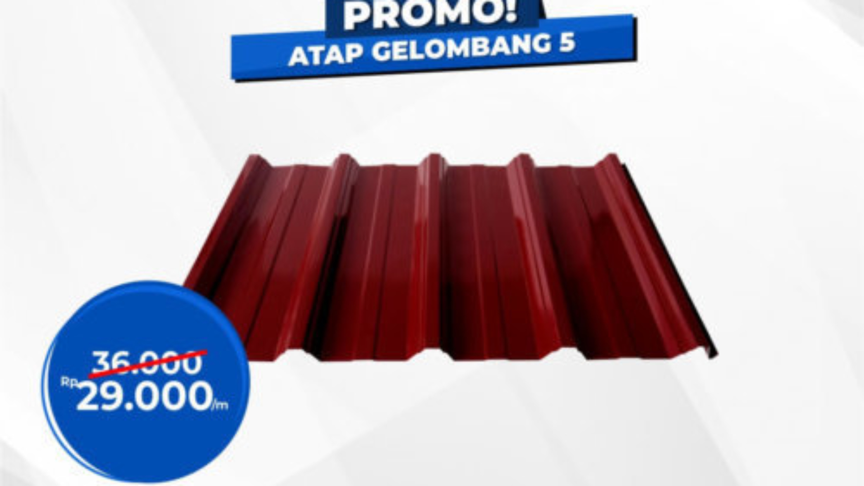 atap gelombang 5 warna